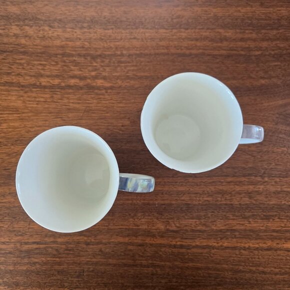 VTG McIntosh Tom Thomson Mugs Set of 2, Fine Bone China The Canoe and West Wind - Picture 3 of 9